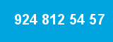 924 812 54 57 924 812 54 57